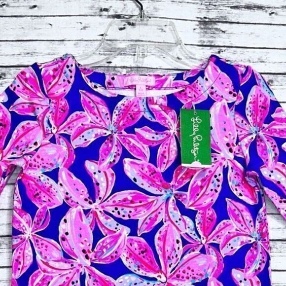 Lilly Pulitzer Little Lilah Dress Wild Child Engineered - Picture 5 of 10